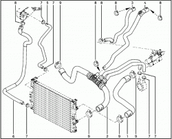 لوله ورودی رادیاتور  2000