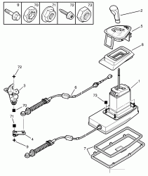 مجموعه دسته دنده اتوماتیک C5
