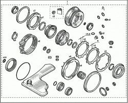 کیت تعمیرات گیربکس 2000